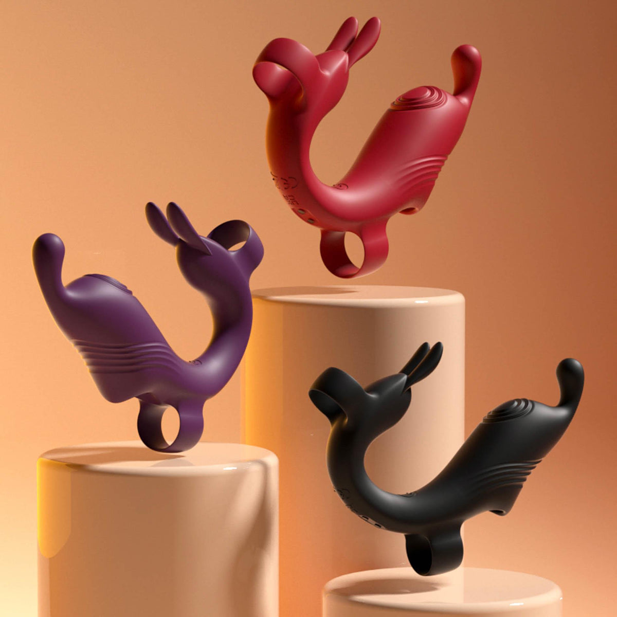 19-Masażer palcowy punktu G B Series Cute silikonowy USB-19