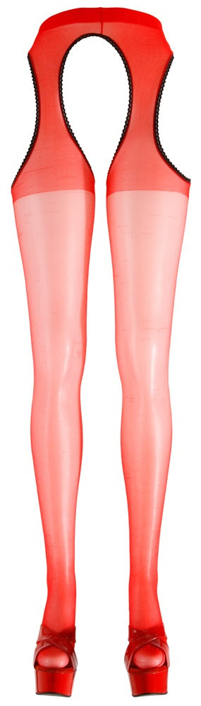 5-Sex Tights red S/M-5