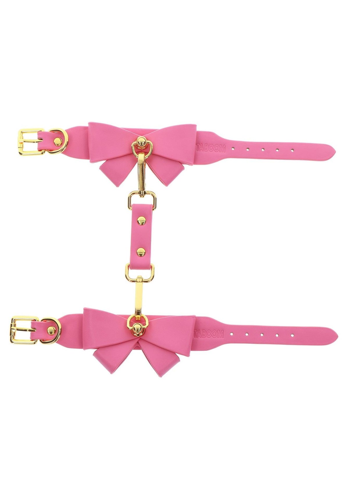 32-Kajdanki Taboom Malibu różowe PU 28 cm-32