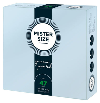 3-Mister Size 47mm pack of 36-3