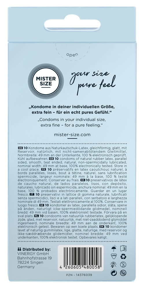 5-Mister Size 49mm pack of 10-5