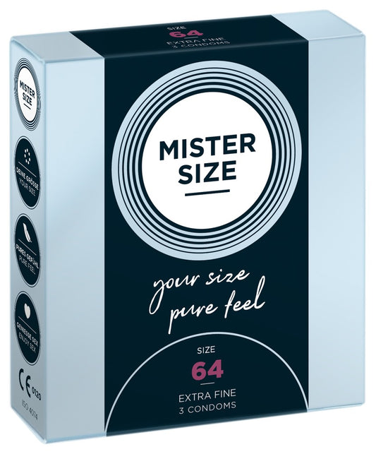 1-Mister Size 64mm pack of 3-1