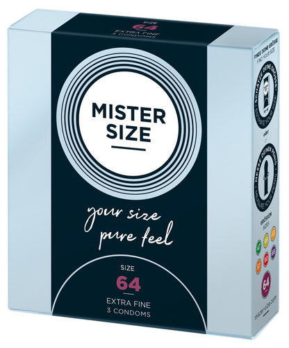 3-Mister Size 64mm pack of 3-3