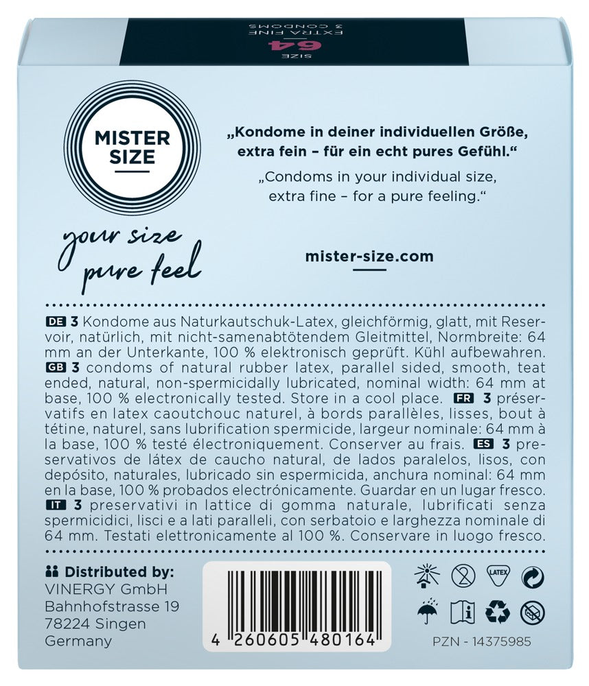 5-Mister Size 64mm pack of 3-5