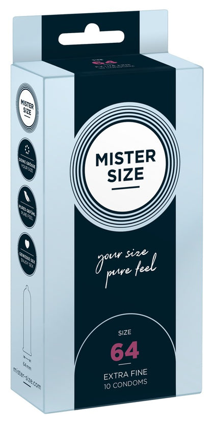 1-Mister Size 64mm pack of 10-1