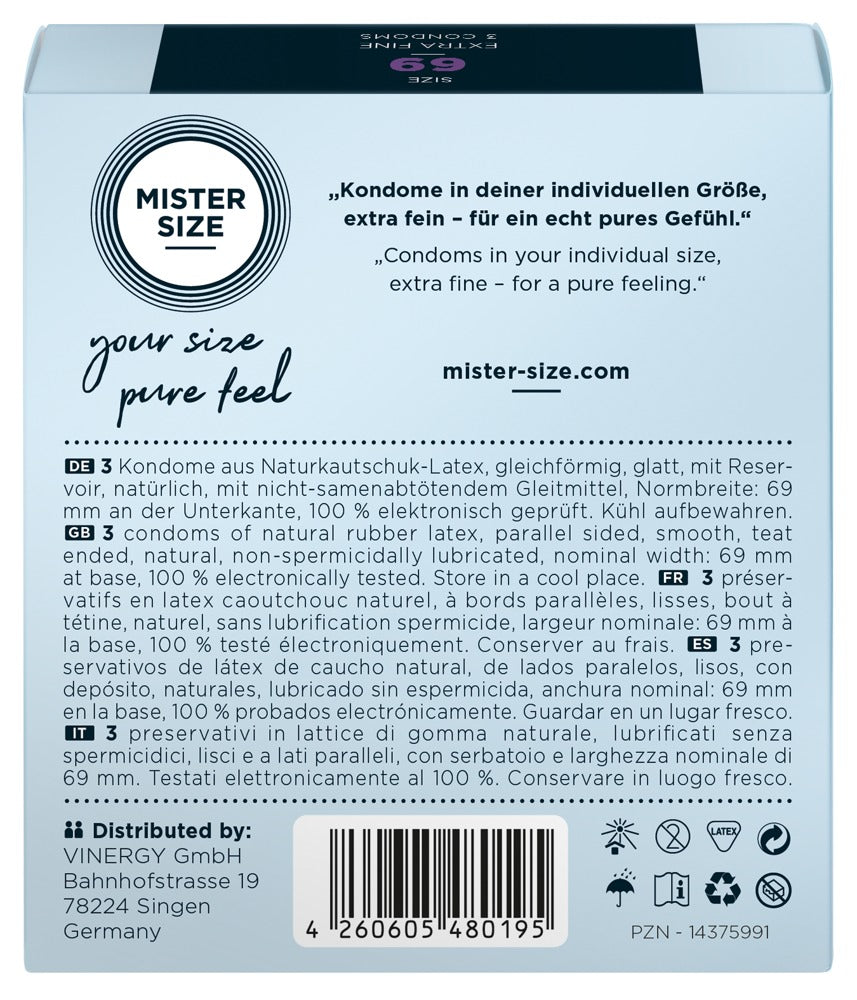 5-Mister Size 69mm pack of 3-5