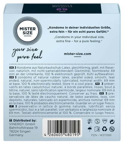 5-Mister Size 69mm pack of 3-5