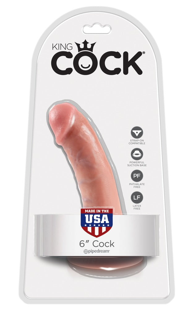 2-King Cock 6 inch Flesh-2