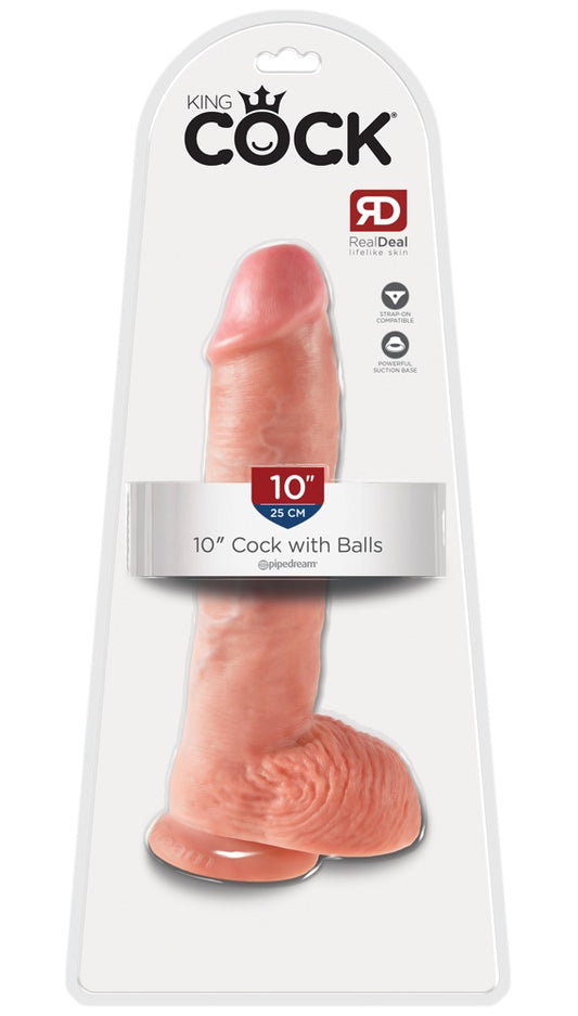 1-Realistyczny penis z żyłami i przyssawką 26.7 cm-1
