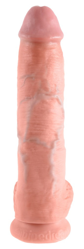 5-Realistyczny penis z żyłami i przyssawką 26.7 cm-5