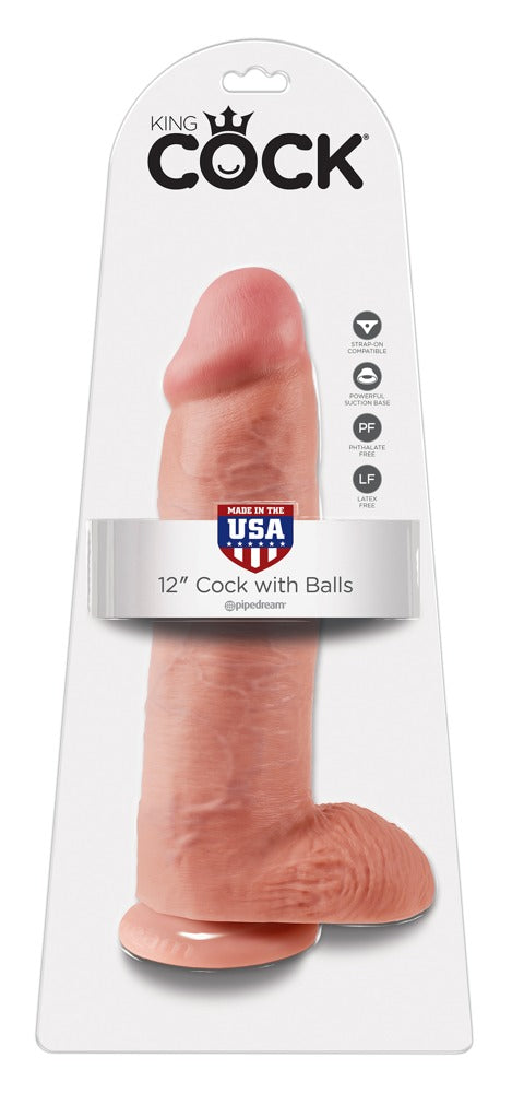 2-King Cock with balls 12 inch-2