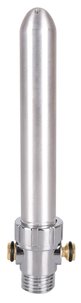 4-Końcówka do prysznica z dyszami srebrna 15,5 cm-4