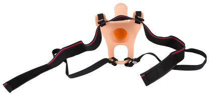 5-Proteza penisa pusta strapon sztuczny członek 16cm-5