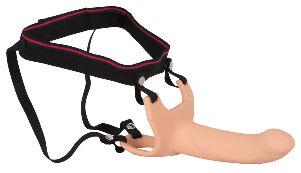 3-Strap-on dildo przedłużenie penisa elastyczne 26cm-3