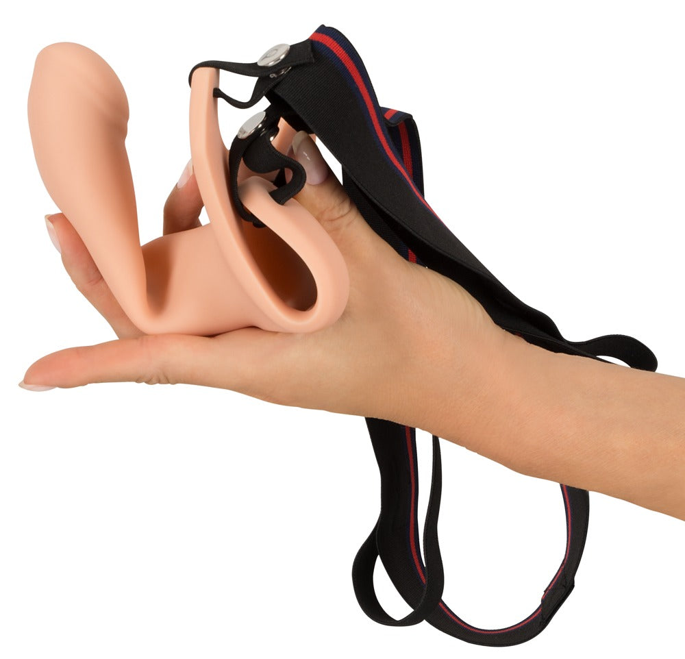 9-Strap-on dildo przedłużenie penisa elastyczne 26cm-9