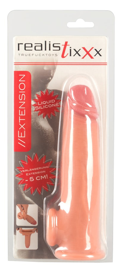1-Realistyczna naturalna przedłużka penisa plus 5cm-1
