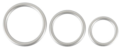 3-Metallic Silicone Cock ring se-3