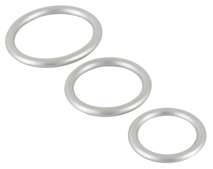 5-Metallic Silicone Cock ring se-5