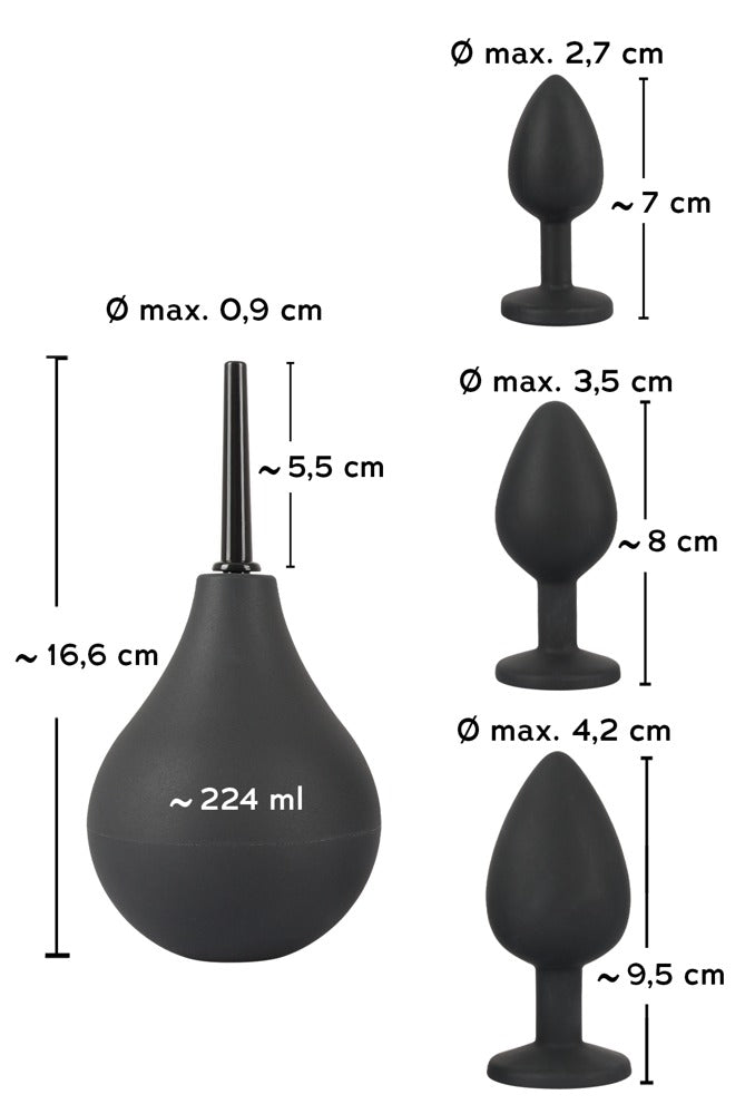 15-Black Velvets Anal Kit-15