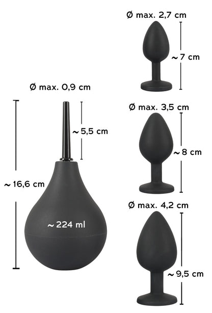 15-Black Velvets Anal Kit-15