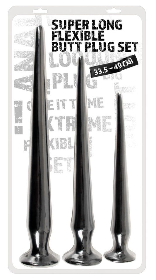 1-Super Long Anal Plug Set-1