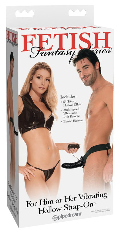 1-FFSFHOH Vibrating Strap-On Dar-1