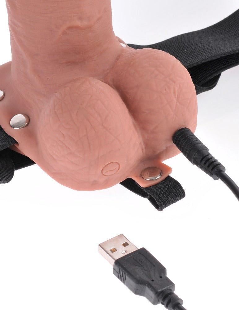 11-FFS 7 Hollow Strap-On Dark Rem-11