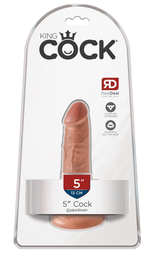 1-King Cock 5" Cock Tan-1