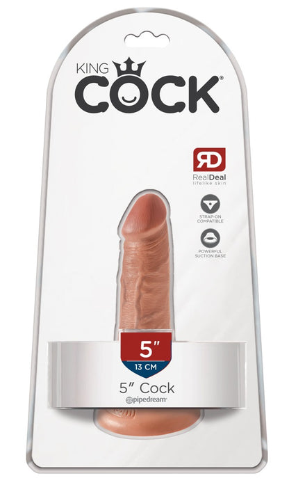 1-King Cock 5" Cock Tan-1