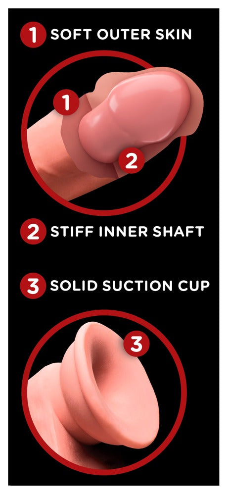 12-Realistyczne żylaste dildo z wielkimi jądrami 15cm-12