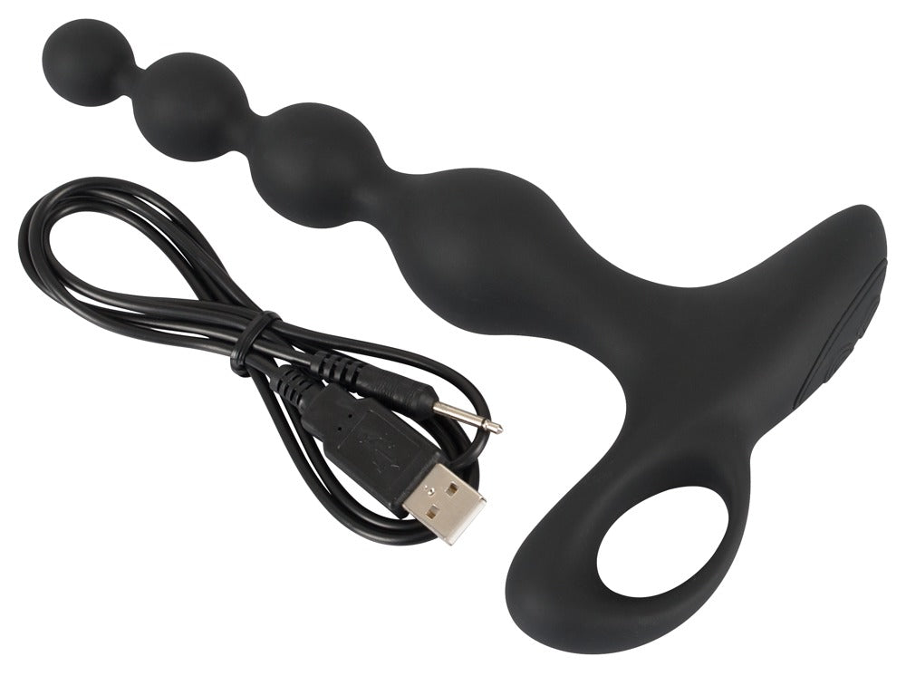 8-Koraliki kulki analne do pupy wibracje 20cm 10tryb-8