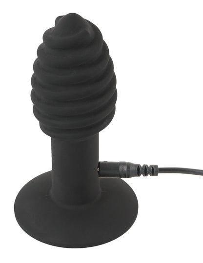 9-Black Velvets Twist butt plug-9