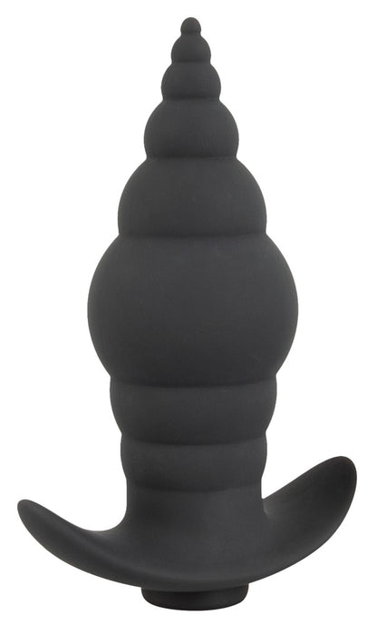 2-Korek analny wibrujący stożek zatyczka pilot 9cm-2