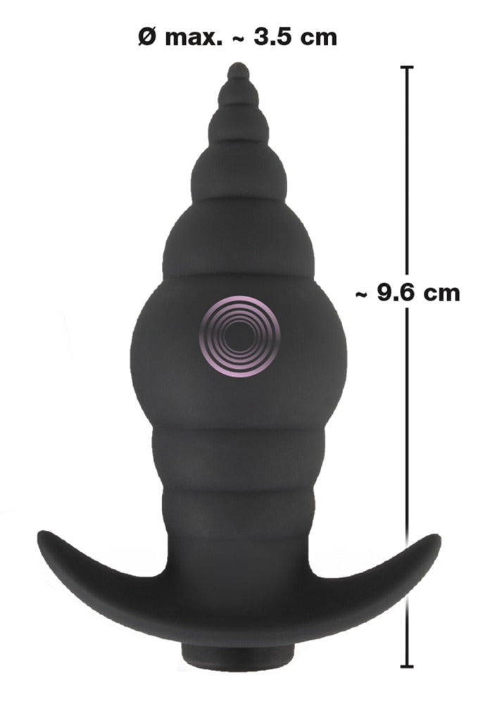 13-Korek analny wibrujący stożek zatyczka pilot 9cm-13