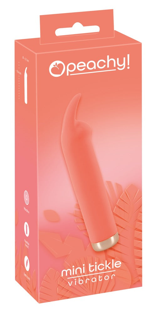 2-Peachy Mini Tickle Vibrator-2