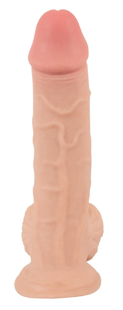 7-Realistyczny żylasty penis z przyssawką 19 cm-7