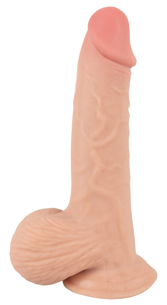 9-Realistyczny żylasty penis z przyssawką 19 cm-9