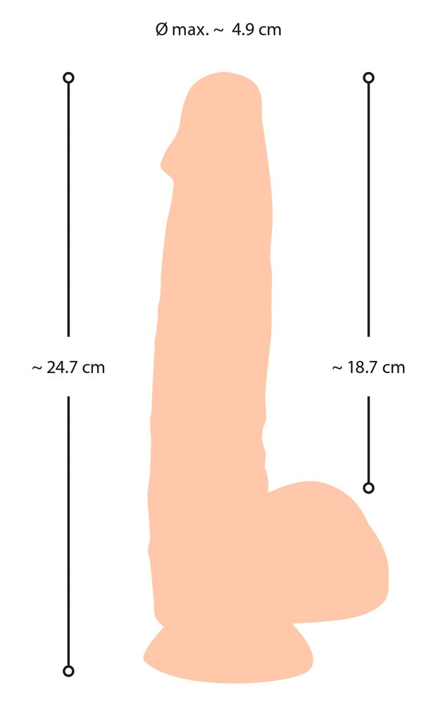 3-NS Dildo with movable skin 25-3
