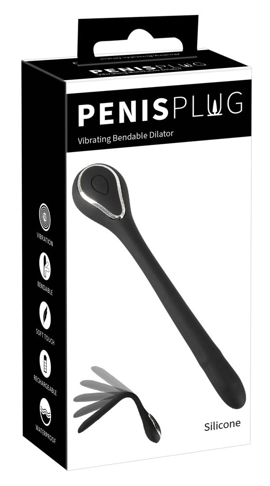 2-Penisplug Vibrating bendible D-2