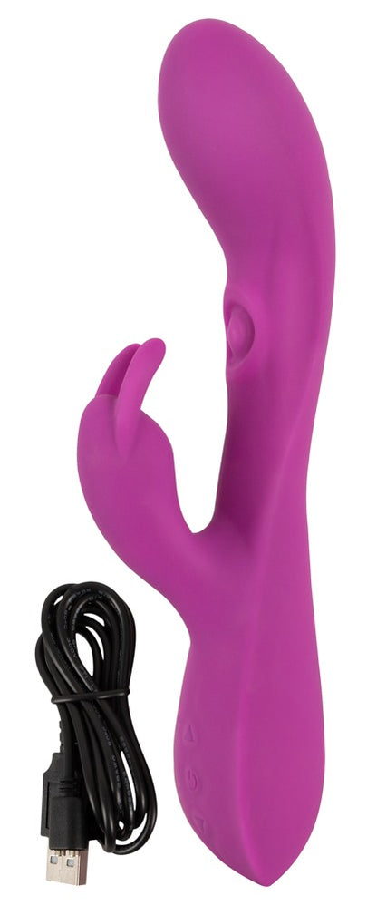 4-Wibrator króliczek sex pulsator 3x 10 trybów 23 cm-4