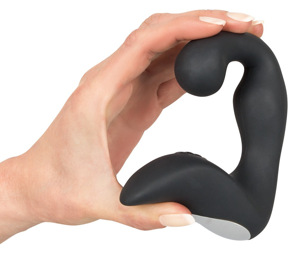 4-Wibrujący masażer prostaty krocza 9 trybów 14cm-4