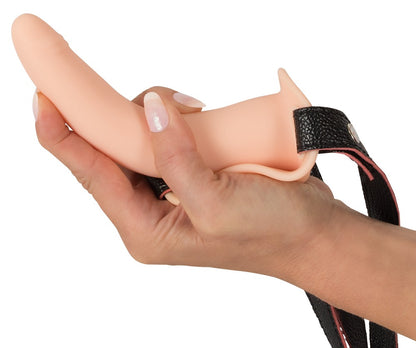 11-Wibrator strap-on uprząż paski 10 trybów 15cm sex-11
