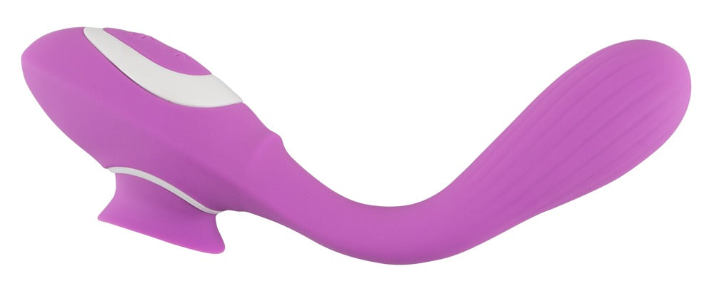 16-Podwójny masażer łechtaczki wibrator 10trybów 22cm-16