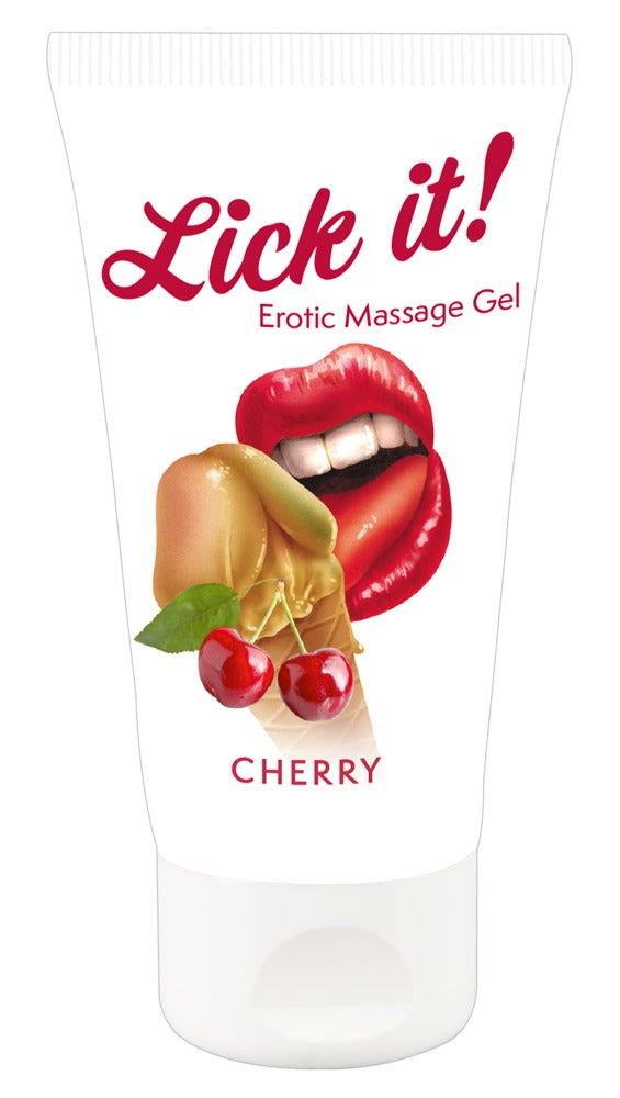 2-JADALNY ŻEL O SMAKU WIŚNIOWYM SEX ORAL LICK IT 50 ml-2