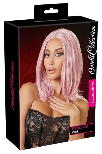 2-Wig, bob, pink-2
