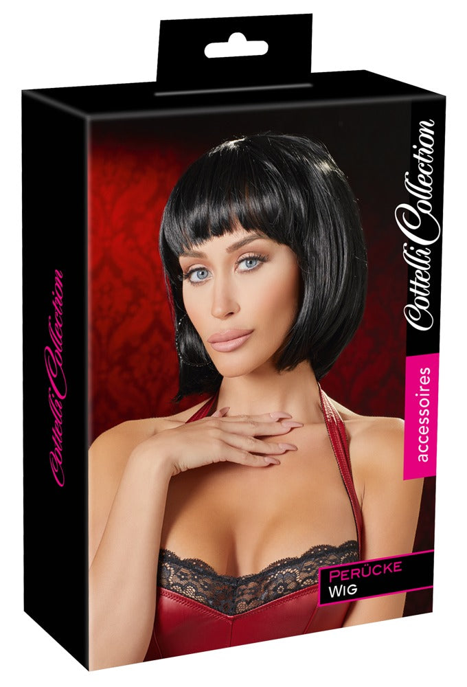 2-Black Bob Wig-2