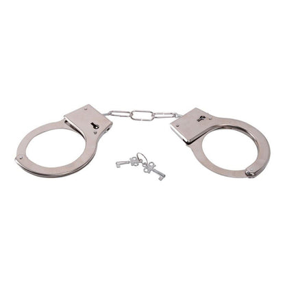 1-Kajdanki klasyczne metalowe stalowe bondage BDSM-1