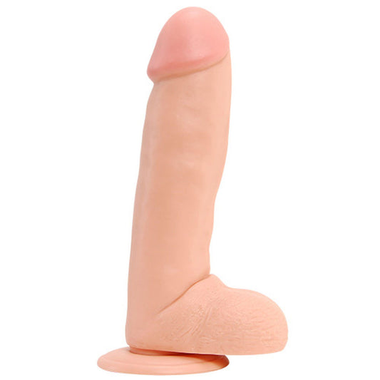 2-Gładkie w dotyku dildo penis z przyssawką sex 28cm-2