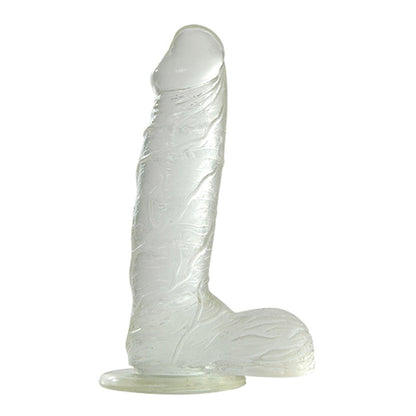 2-Dildo z przyssawką jądrami realistyczny penis 19cm-2