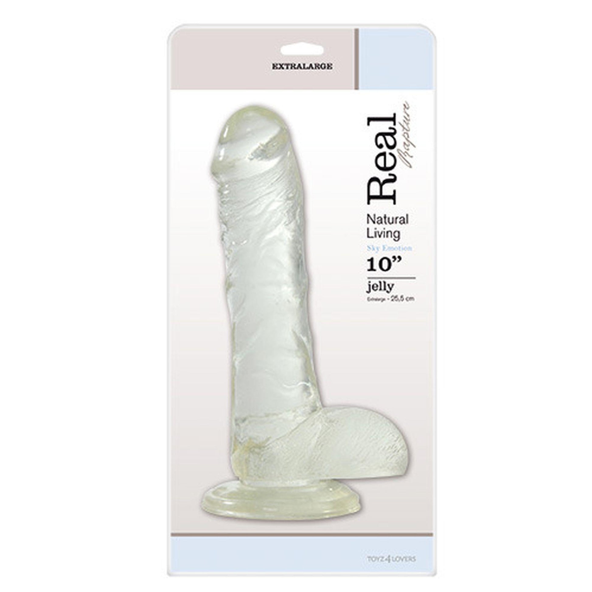 1-Dildo na przyssawce realistyczny penis jądra 25cm-1